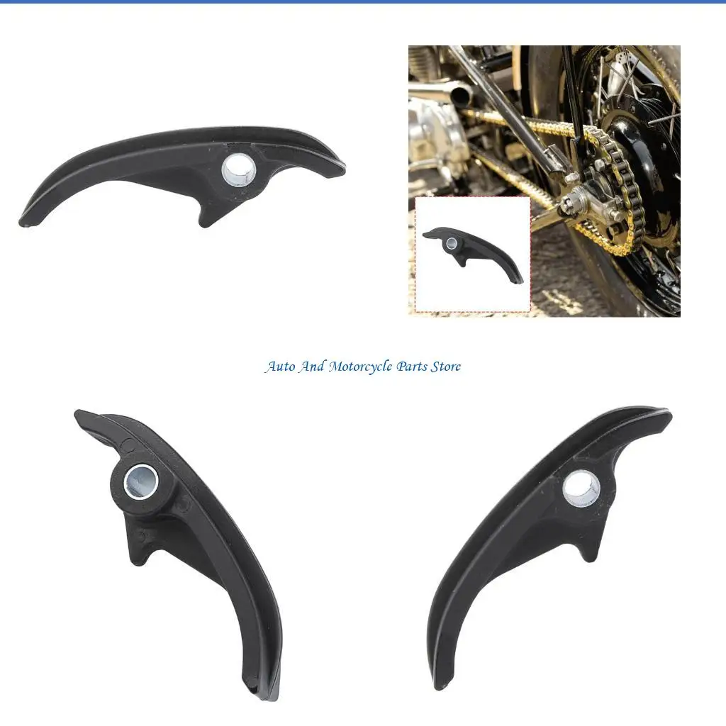P9FD Heavy Duty Dirt Bike Chain Slider with Reinforced Metal Inserts Strong Off Road Chain Protector for Multiple Motorcycle