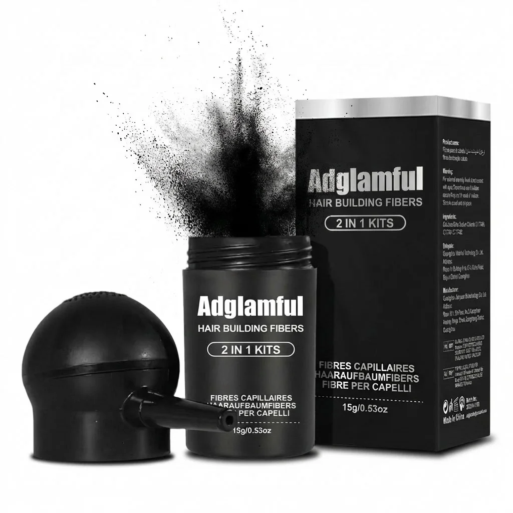 

Огромные волокна для волос (15 г) — мгновенный объем 10 секунд, аппликатор-спрей для истонченных волос | Невидимое и равномерное покрытие