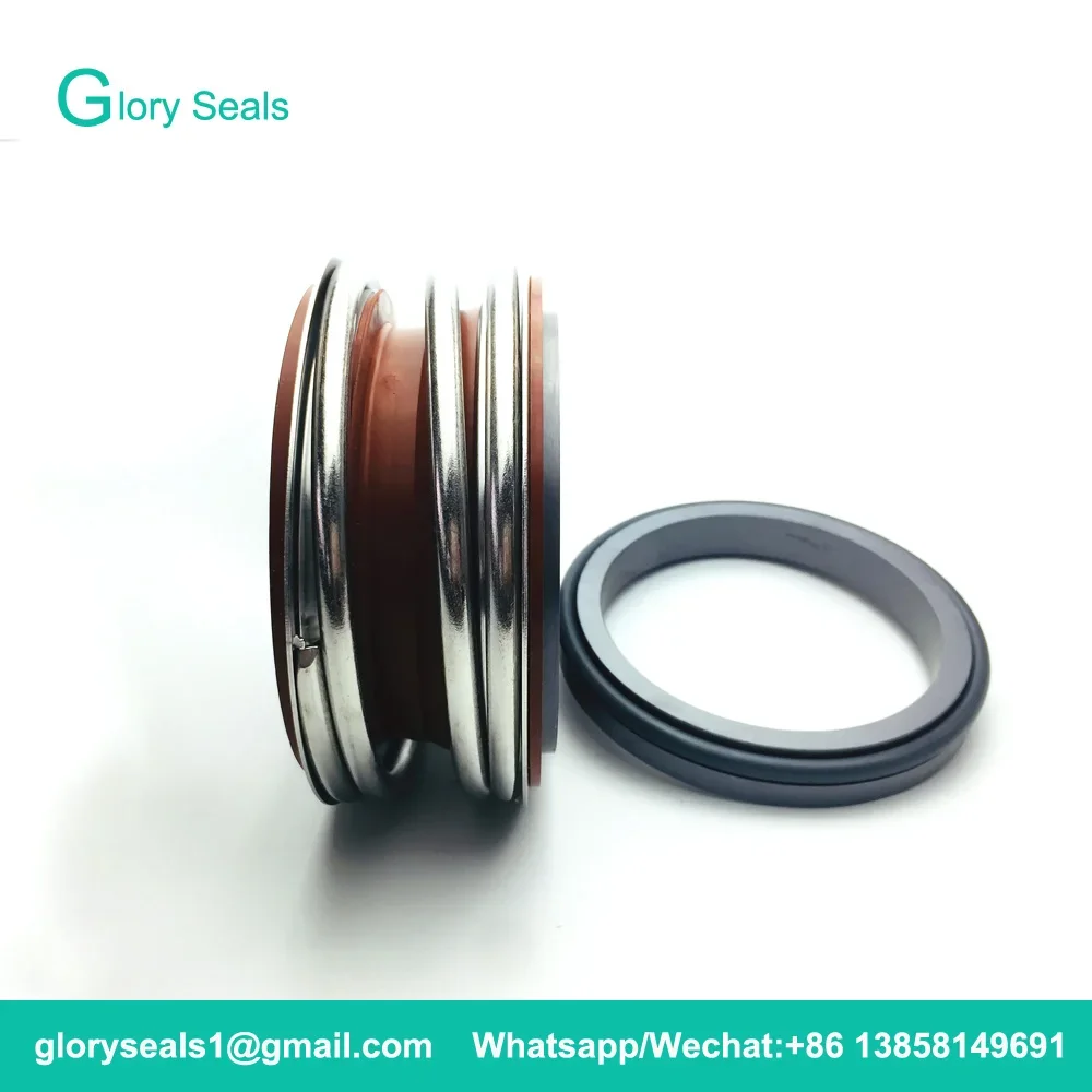 MG1-75/G4 MG1-75/G6 MG1/75-Z Unbalance Rubber Bellow Mechanical Seals Shaft Size 75mm For Water Pump Material SIC/SIC/VIT