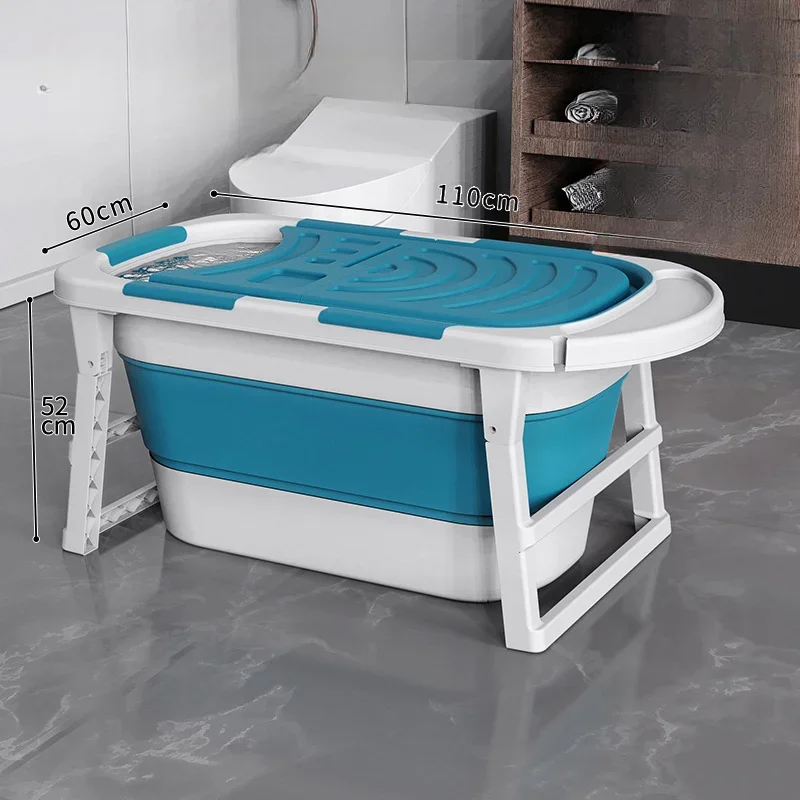 Baby Bath Tub Ice Bath Tub Mat Collapsible Cover Bathtub Freestanding Plastic Baignoire Pliable Adullte Bathtub Складная Ванна