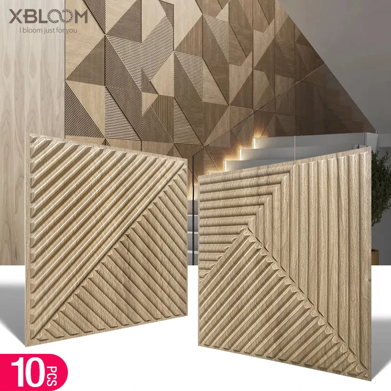 10 قطعة لوحة الحائط ثلاثية الأبعاد 30x30 سنتيمتر الذهب فسيفساء داخلي الجدار الديكور لغرفة المعيشة غرفة نوم فندق مكتب Esports لعبة ثلاثية الأبعاد الجدار ملصق