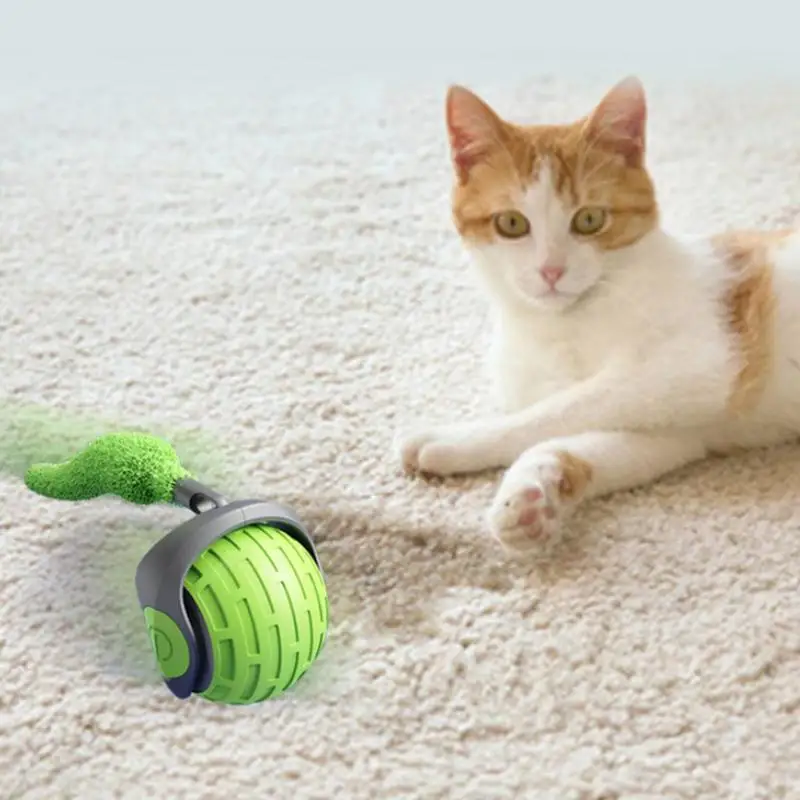 

Electric Cat Toy Indoor Cat Toys Electric Automatic Cat Toy Cat Balls Interactive Cat Toys For Small Cat Big Cat Entertainment