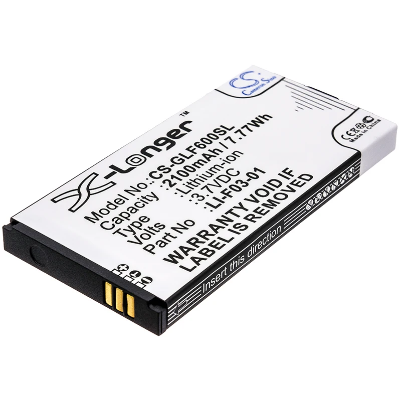 Cameron Sino 2100mAh Battery LI-F03-01 for Golf Buddy DSC-GB600, GB3-PT4, Platinum 4, PT4