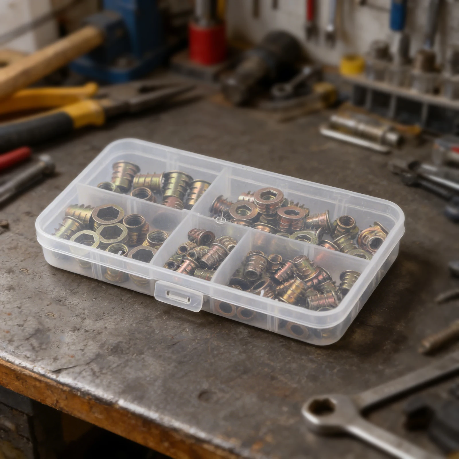 Assortment Kit Hex Socket Screws Furniture Assembly Multiple Sizes Screw Set For Assembly Zinc Alloy Zinc Plated Finish