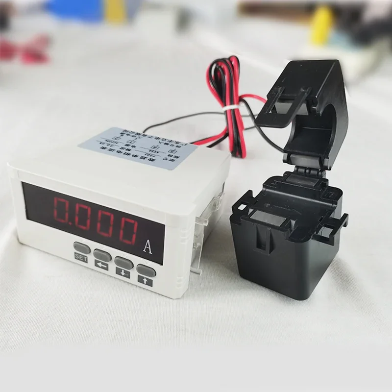 F503 single-phase AC ammeter intelligent digital display large screen display transformer isolation induction measurement