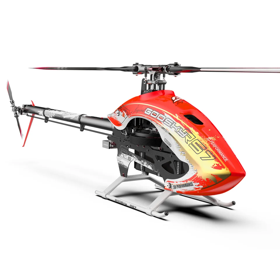 2026 In Stock Goosky RS7 Ultra 700 3D Flybarless RC Helicopter