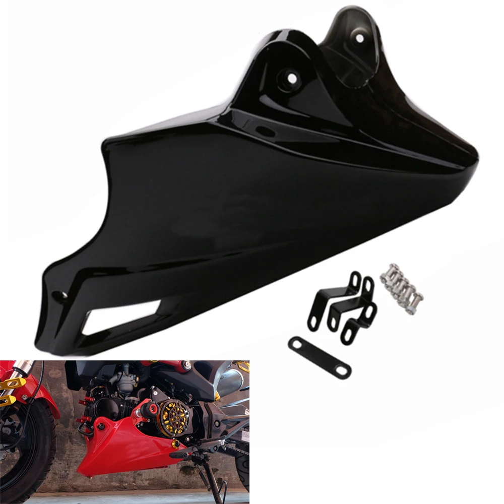 

Motorcycle Engine Protector Guard Cover Under Cowl Lowered Shrouds Fairing Belly Pan For Honda Grom MSX 125 MSX125 SF MSX125SF