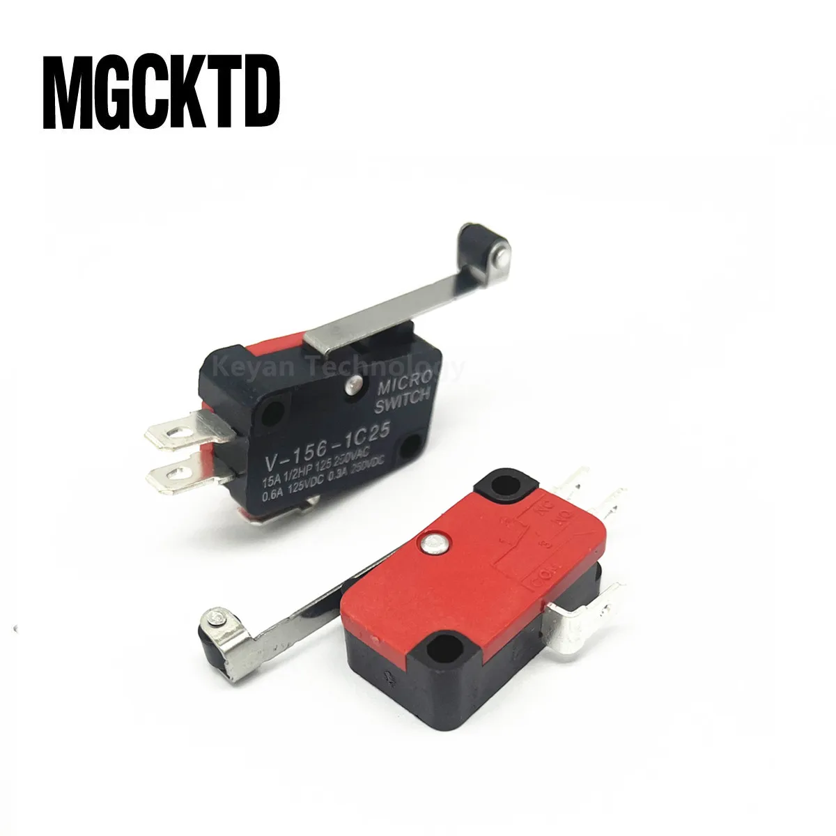 

100 шт. высококачественные роликовые Рычажные рукоятки SPDT NO/NC мгновенные микро переключатели V-156-1C25 для фрезерного станка с ЧПУ микро концевой выключатель
