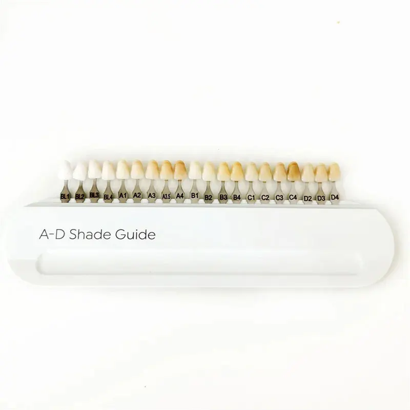 Dental Teeth AD Shade Guide Ivoclar Vivadent Porcelain Material Colorimetric Plate 20Color Restore original price immediately