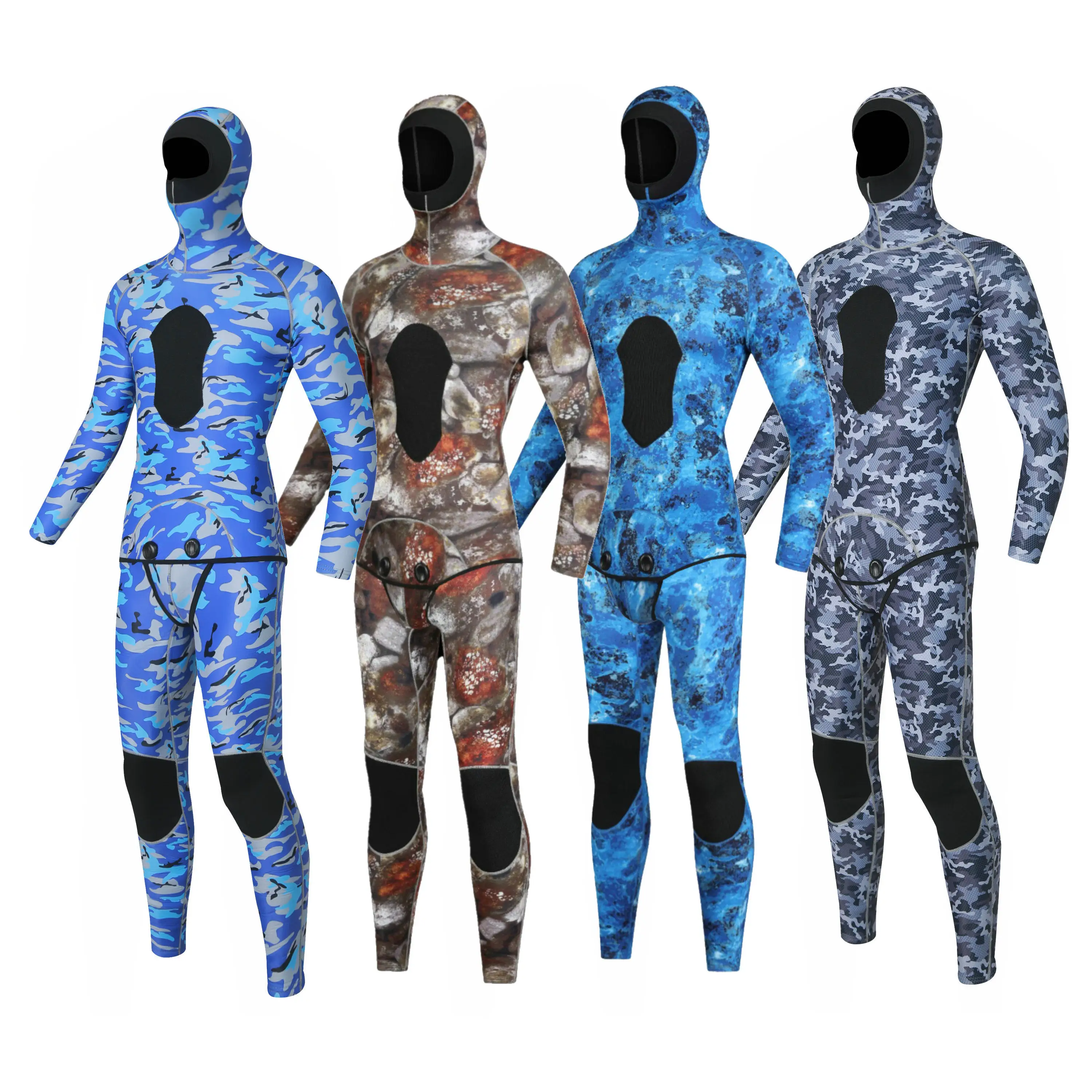 muta-subacquea-due-pezzi-a-vita-alta-3mm-per-snorkeling-profondo-autoguaina-a-maniche-lunghe-anti-freddo-calda-elastica-anti-meduse