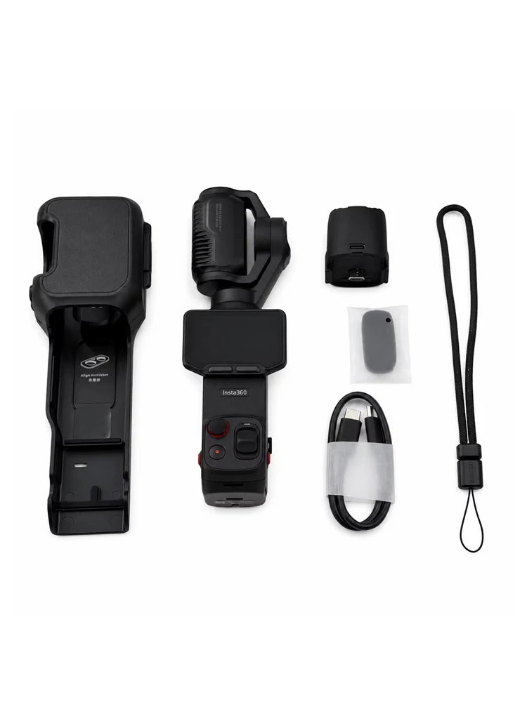 【LOCAL+】Insta360 Luna Ultra 8K AI Gimbal-Kamera, Duale Leica-Objektive 1-Zoll-Sensor, 6-fach Verlustfreier Zoom Deep Track 5.0, Vlog-Stabilisierung Insta360 Luna