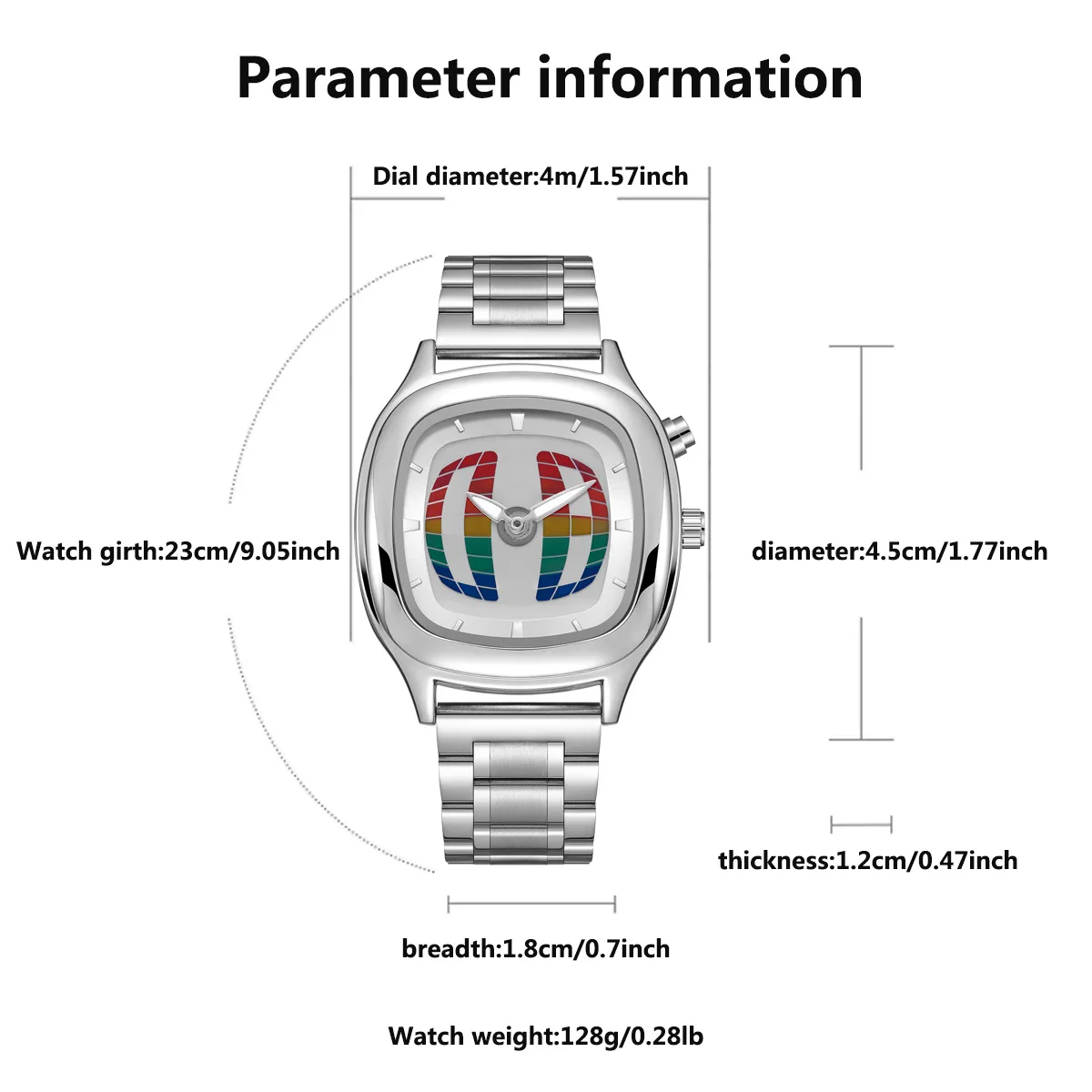 New Square Watch for Men Niche Light Luxury Waterproof  Number Seconds Men's Wristwatch Trendy Y2K Quartz Watches Reloj Hombre