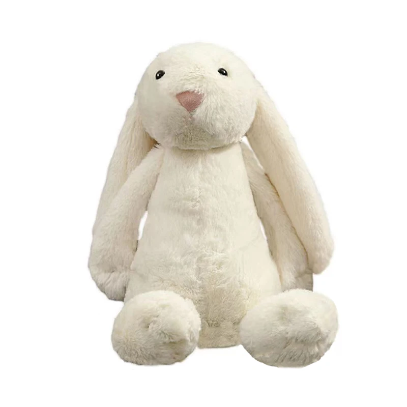 30cm Soft Stuffed Animals Kids Long Ear Bunny Toys Sleeping Cartoon Plush Toy Rabbit Dolls For Children Birthday Gift