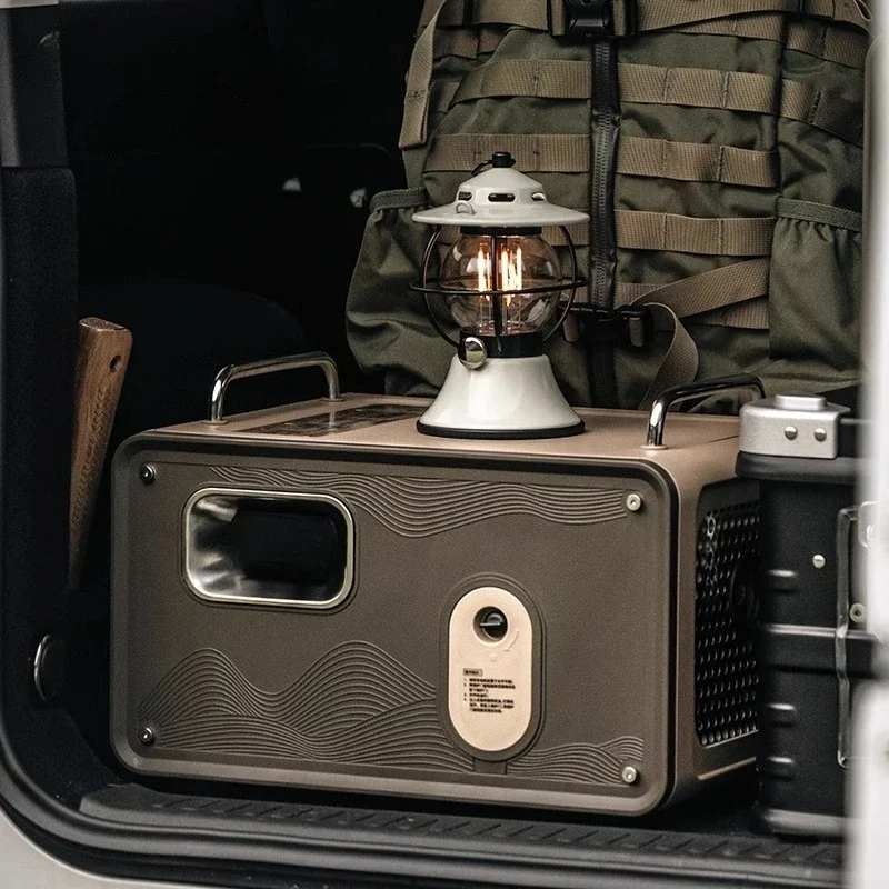 

Fire Maple Source Power Gas Generator Variable Frequency Energy Saving Gas Tank Fuel 900W Camping Household