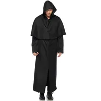 Role-playing Suit Hot Sale Halloween Party Costume Death Cloak Cosplay Ghost Clothes Multi Cape Hooded Cloaks For Adult Costumes