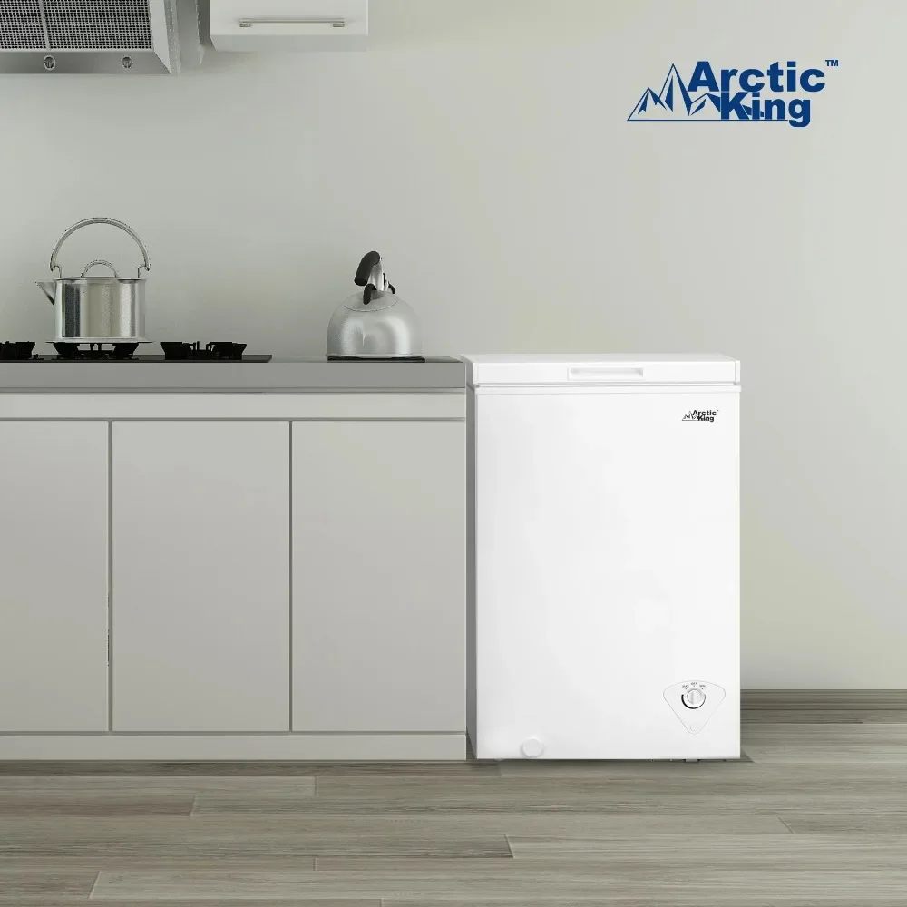 New Arctic King 3.5 Cu Ft Chest Freezer, White, ARC04S1AWW