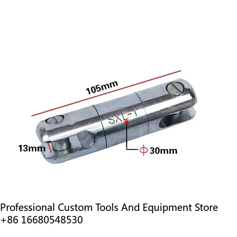 

GHAnti-Twist Device Line Pulling Wire Bearing Breakaway Swivels Steel Cable Grip Connector Rotating Swivel Joint