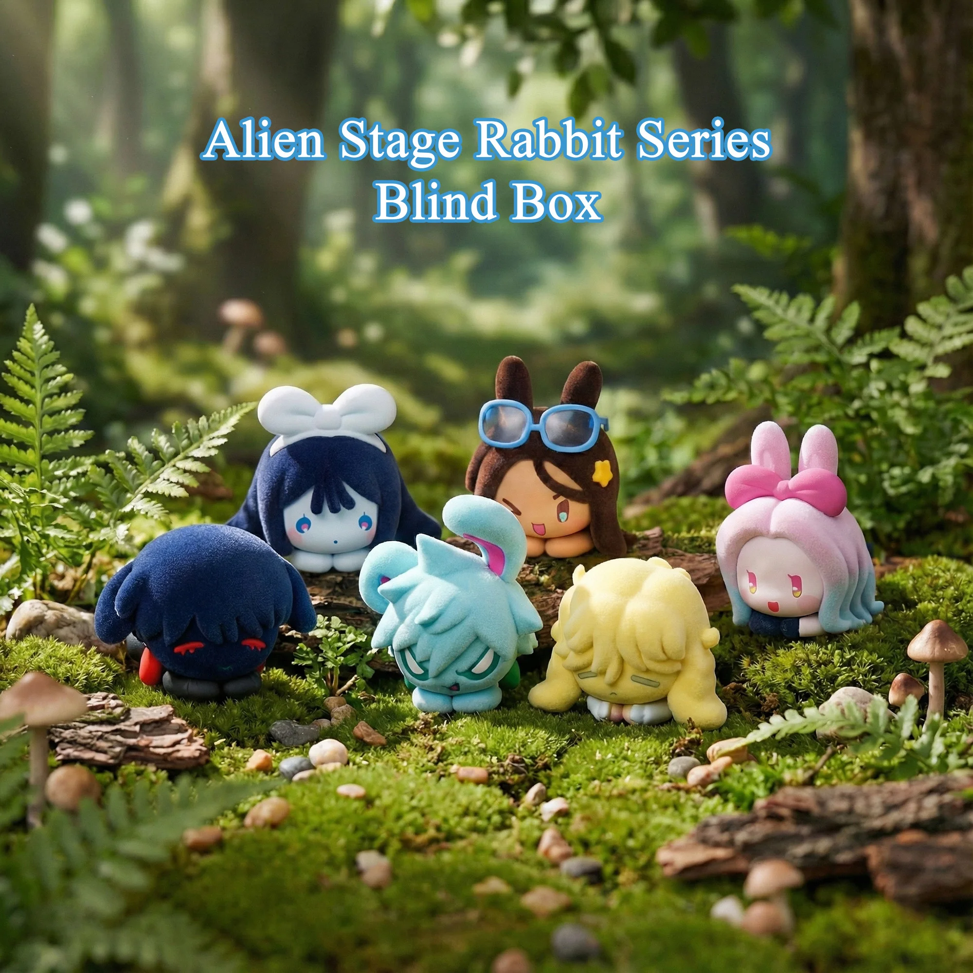 

Alien Stage Rabbit Series Blind Box Figures, Anime ALNST Officially Licensed Mystery Figurines