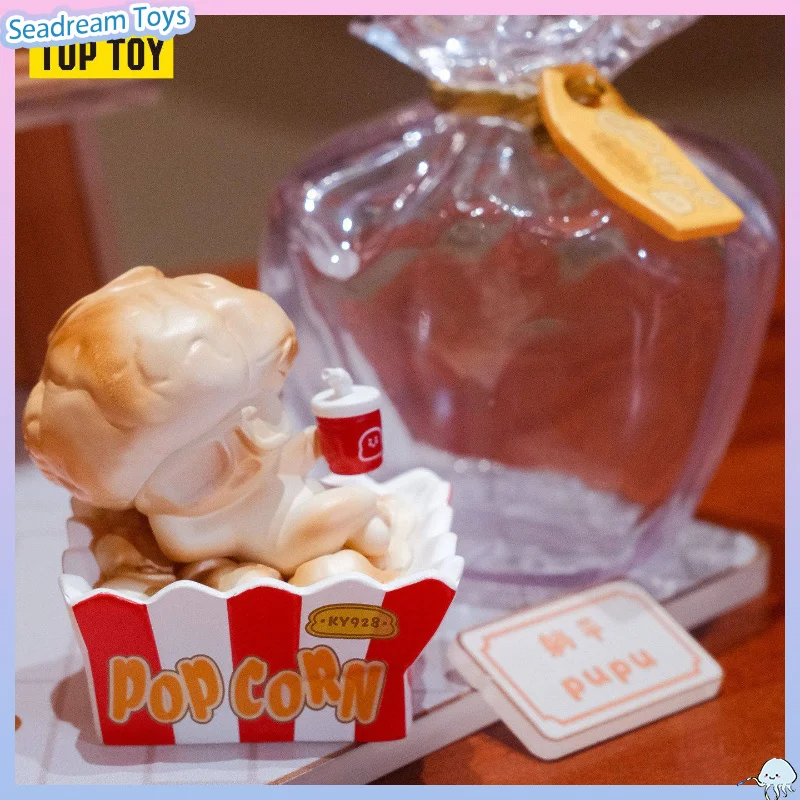 Genuine TOPTOY KY928 Ding Dong Bread Open for Business Series Blind Box Mini Figure Collectible Souvenir Decor Birthday Present