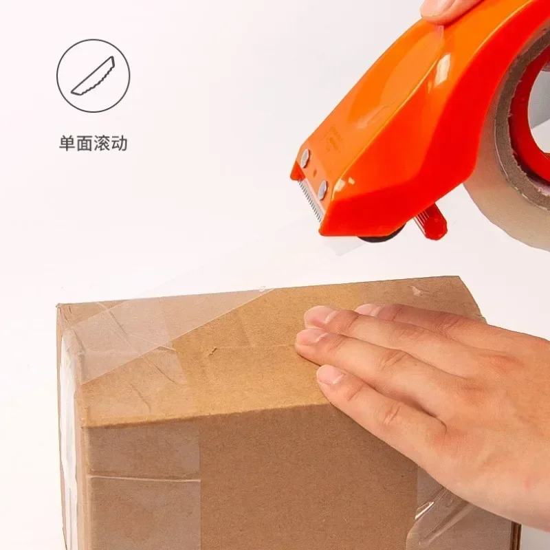 Plastic Sealing Packer Tape Dispenser Packaging Parcel 50mm Width Roller Tape Cutter Sealing Tape Holder Manual Packing Machine