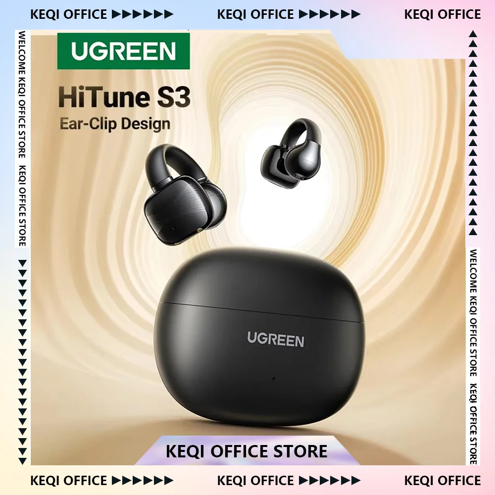 UGREEN HiTune S3 Наушники Hi-Fi Звук Стерео Шумоподавление Игры на открытом воздухе Наушники для киберспорта Пользовательские открытые ушные крючки TWS Wireless UGREEN HiTune S3 Наушники Hi-Fi Звук Стерео Шумоподавление Игры на открытом воздухе Наушники для киберспорта Пользовательские открытые ушные крючки TWS Wireless