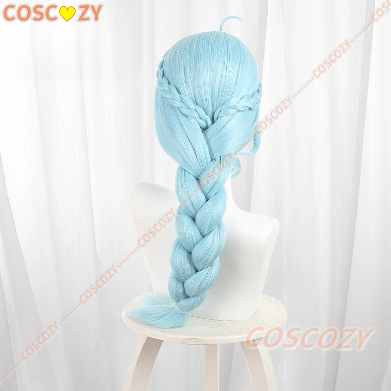ZZZ Zenless Zone Zero Seed Cosplay Pruik Blauw Lang Haar Obol Squad Halloween Party Vrouwen Meisjes Carnaval Rollenspel Gratis Pruik Cap