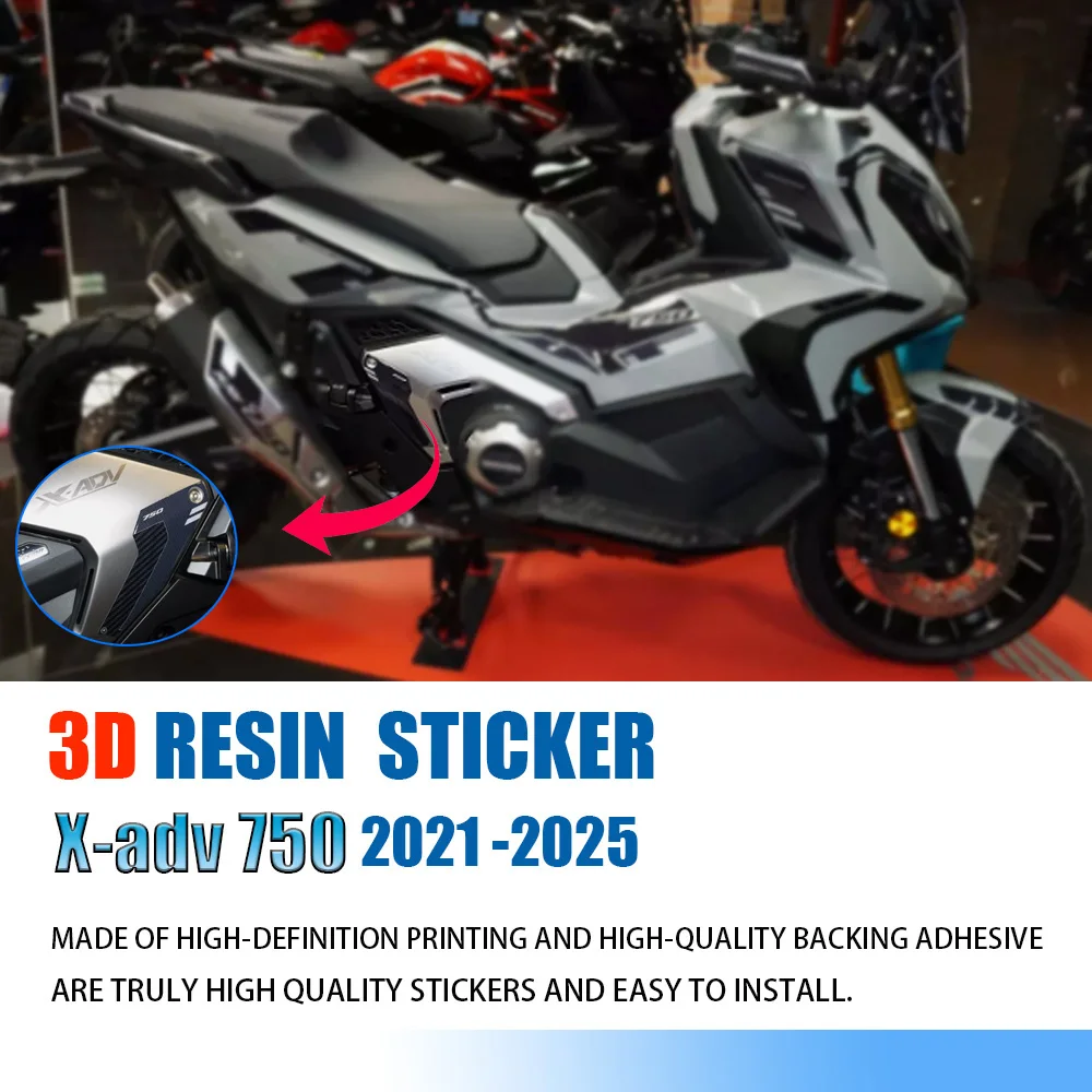 

xAdv 750 Stickers 3D Guards Feet Passenger Compatible With for Honda x-Adv 750 2021-2025