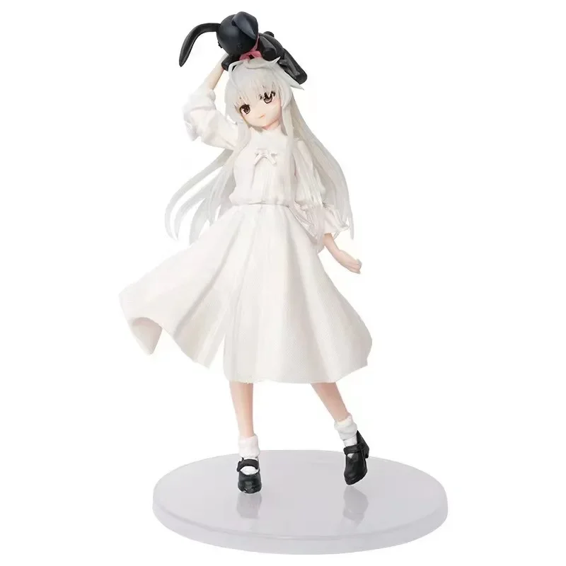 Figurine de Dessin Animé Japonais Yosuga No Sora en PVC, Modèle de Collection, Robe Blanche Debout, Jouet Kawaii, Cadeau, 20cm