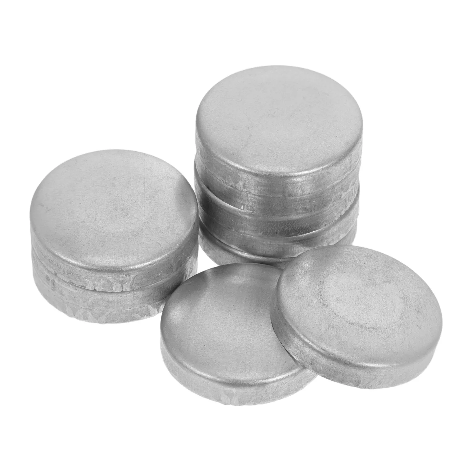 10Pcs Round Tubing End Protector 32Mm Weatherproof Decorative Post Topper Metal Handrail End Cap for Garden Fence Deck Balcony - view 6