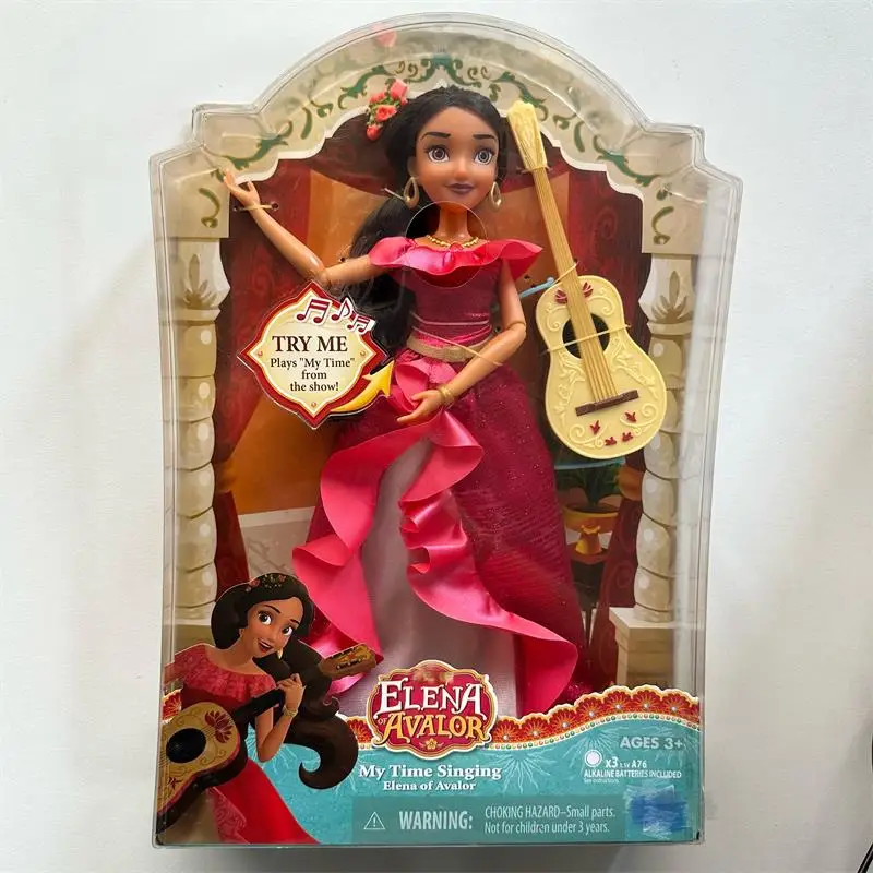 Elena of Avalor Latinx Princess Elenla Princess Naomi Turner Action Figure Royal Gown Dolls Decoration Model Toys for Kids Gifts