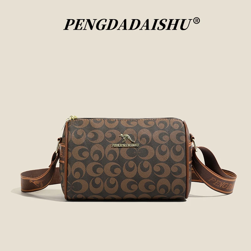 New Women's Handbag, Trendy Ladies' Crossbody Bag, Fashionable Shoulder Bag, Pillow Style with Wide Strap, Large Capacity