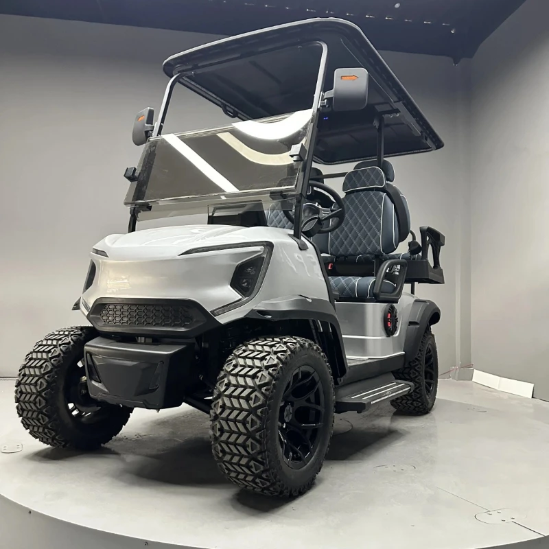 

New four-wheel golf cart scenic sightseeing car hotel ferry electric golf cart
