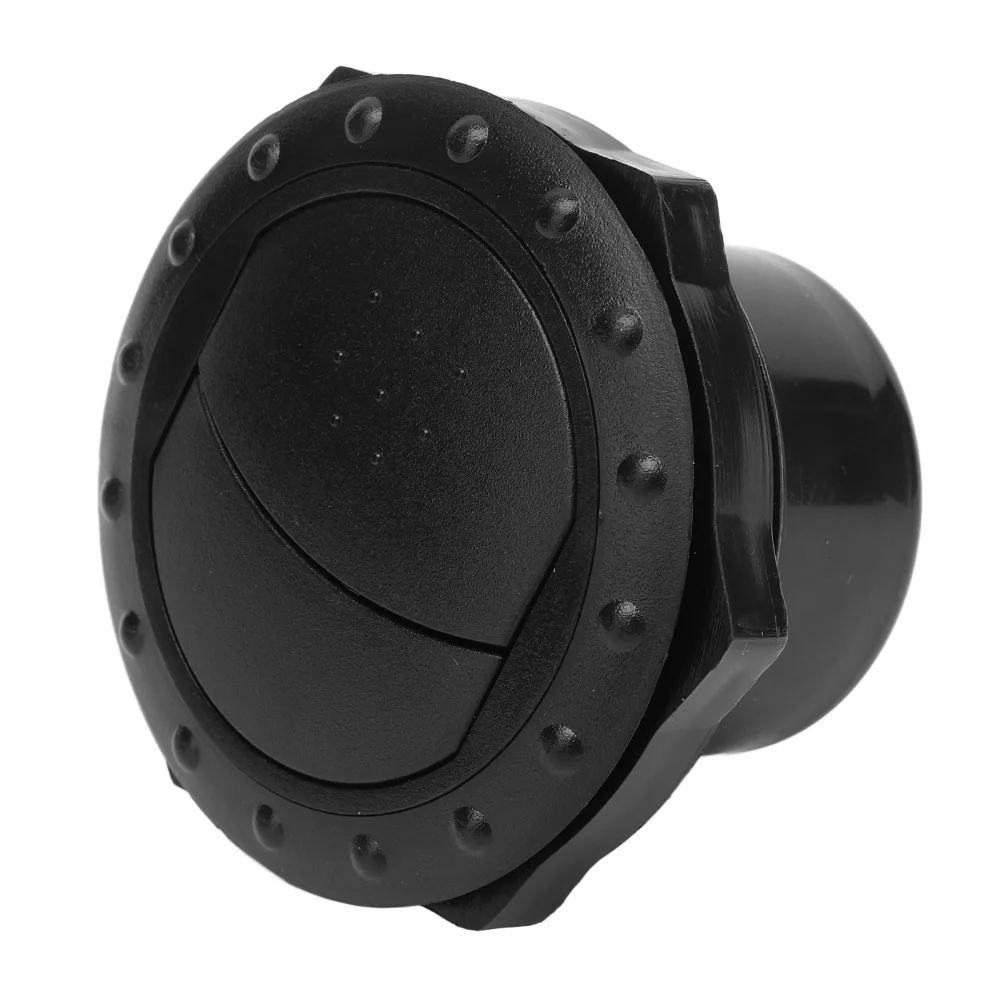 

4PCS Compatible 60mm Hole Air Conditioning Outlet Deflector Black Universal Knob Style Electroplate Knob Buses