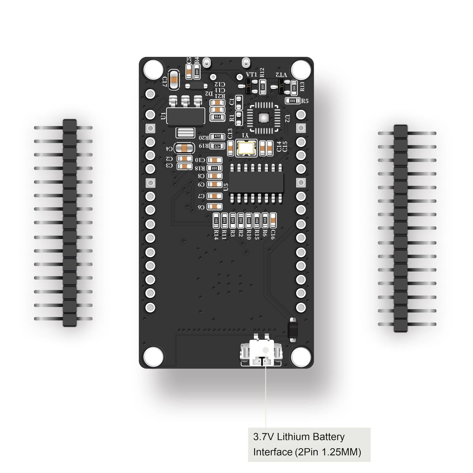 Ideaspark®ESP32 Development Board with 0.96 Inch OLED Display,CH340,WiFi BLE Wireless Module,Micro USB for Arduino/Micropython