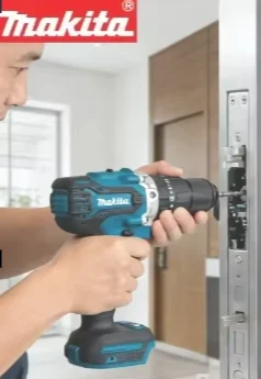 Makita DDF487 18V Brushless Electric Drill Screwdriver Impact Drill for Decoration Team Power Tools Compatible with Makita 18V B