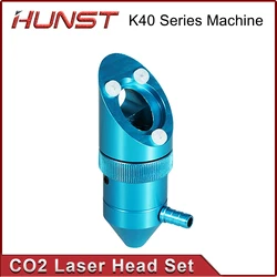 HUNST cabezal láser CO2 para máquina cortadora de grabado láser serie K40, diámetro de lente: 12/16/18mm, FL38.1/25,4/50,8mm, espejo de 20mm