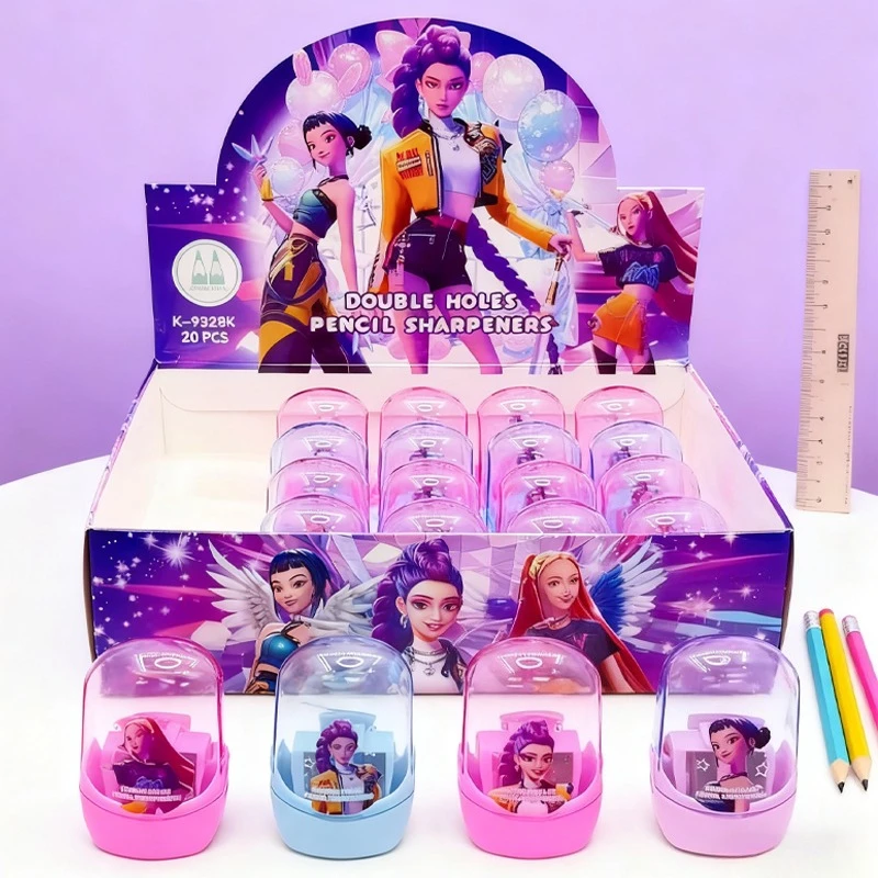 Kpop Demons Hunter taille-crayon enfants Anime Rumi Mira Zoey fournitures scolaires filles stylo couteau papeterie enfants cadeau de noël