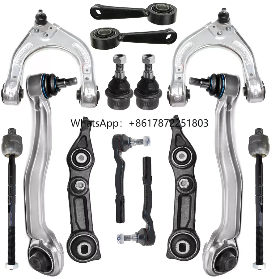 

14Pc Suspension Front Control Arm Sway Bar Link Tie Rod Kit For Mercedes Benz W211 C219 CLS500 CLS55 2113203389 2113200889