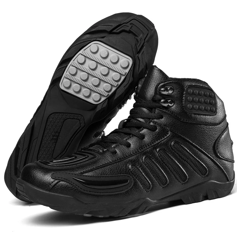 

Motorcycle professional protective riding boots unisex Four seasons anti-fall cycling shoes outdoor cross-country riding boots