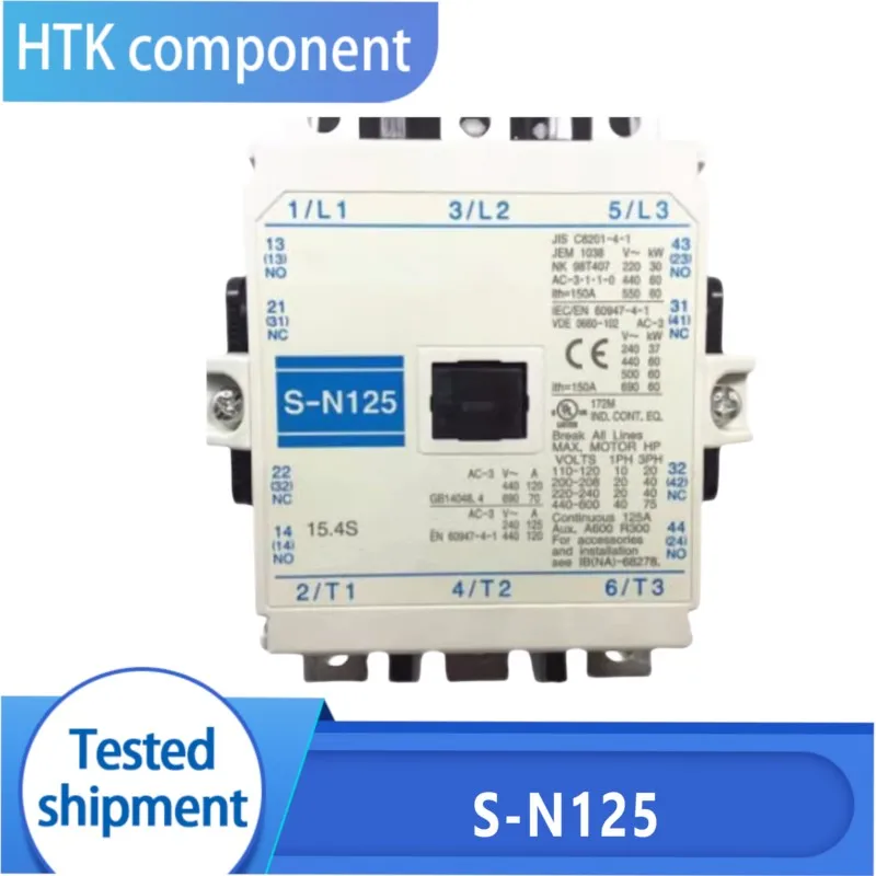 Original AC contactor  S-N125 AC110V 220V 380V