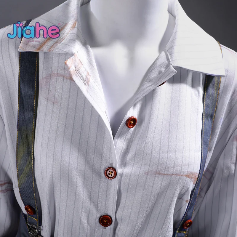 

Claire Clair Obscur: Expedition 33 Косплей Костюм Рубашка Ремень Юбка Пояс Хэллоуин Карнавал Новый Стиль Мужчины Женщины Костюм