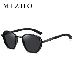 MIZHO Classic Polarized Sunglasses Men Oval TR90 Sun Glasses Women Anti-glare Goggle Travel Fishing Cycling Gafas de sol mujer