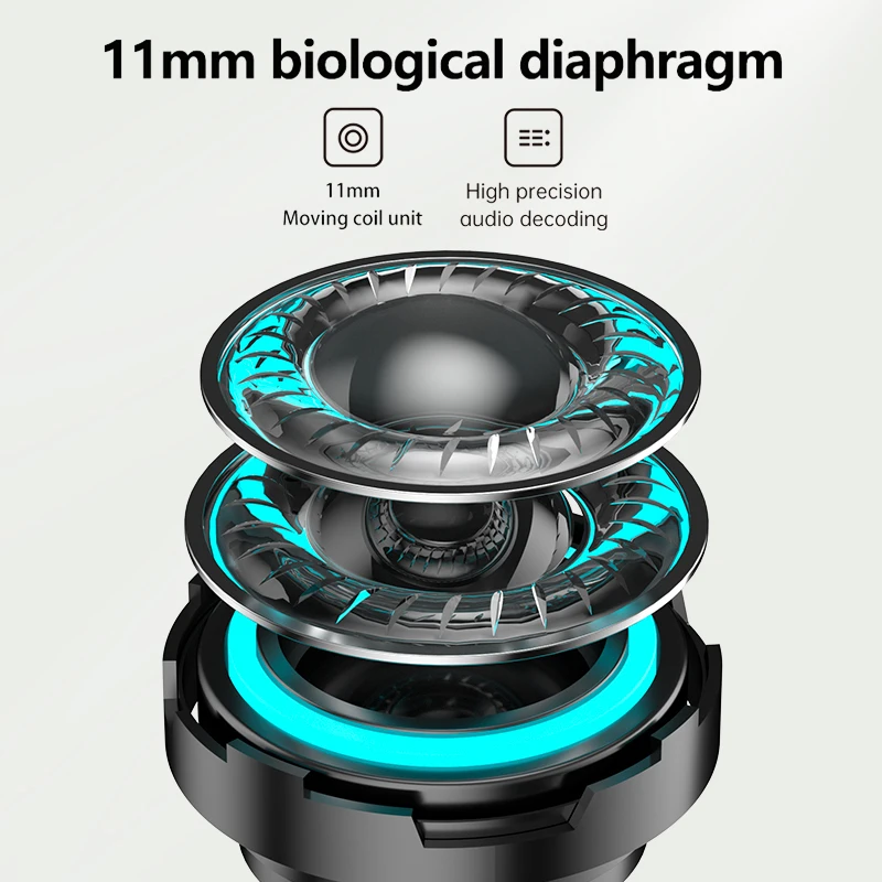 سماعات رأس رياضية مقاومة للماء مزودة بميكروفون ، زمن استجابة منخفض ، Tws داخل الأذن ، سماعات أذن بتحكم باللمس ، سماعة أذن للألعاب ، سماعة رأس ، تأخير منخفض