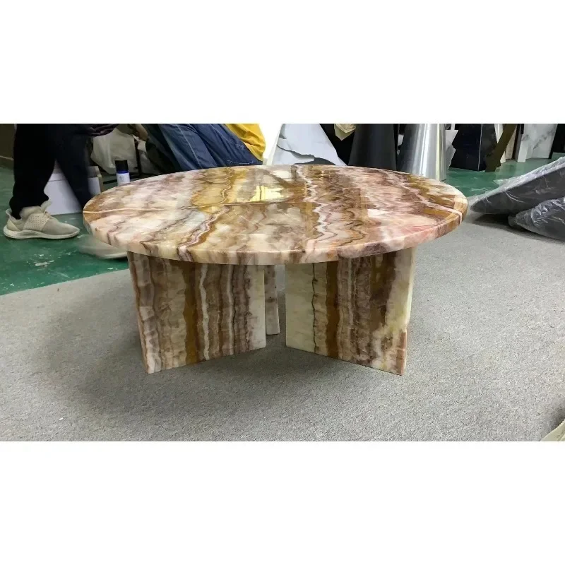New Modern Nordic Design Tea Dining Luxury Round Square Marble Coffee Table