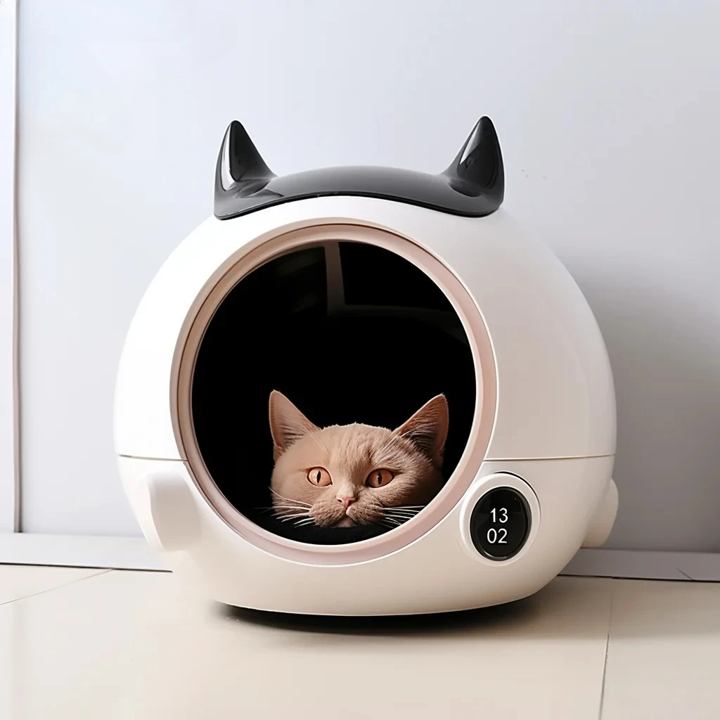 

3D Printed Eco-friendly Material Circular Breathable Pet Cage Pet Nest Dog And Cat House Made In China