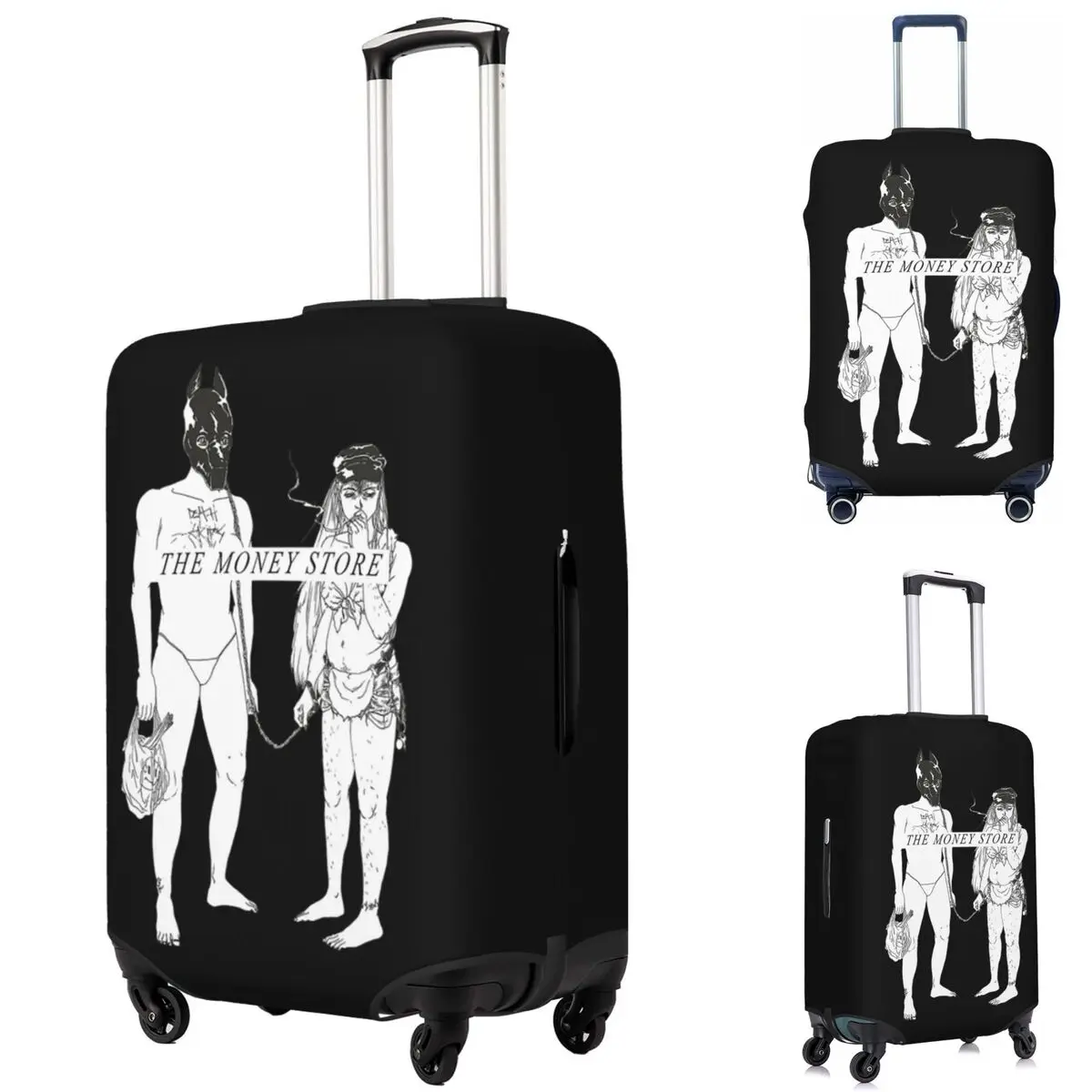 

Greggs Logo Suitcase Cover Protection Elastic Trip Luggage Protector Covers for 18-32 Inch