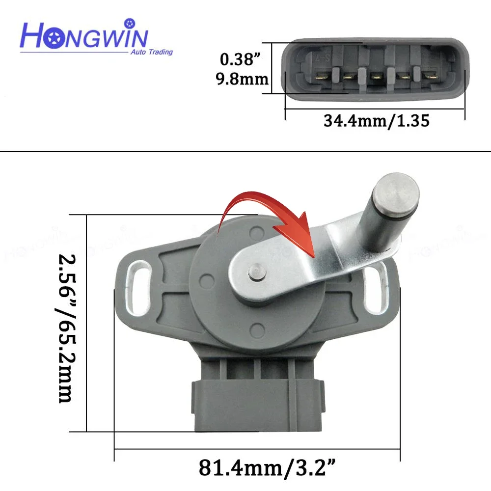 894416950A, 89441-6950A, S8944-16950, S894416950, 198300-8160 NEW Throttle Position Sensor For Hino dutro PROFIA FN2 E13