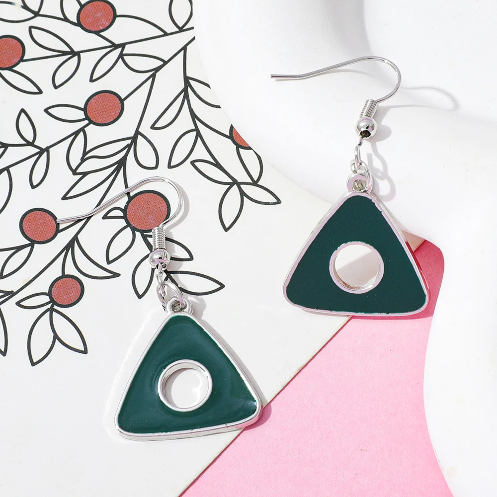 أقراط كورالاين آند ذا سيكريت باب أدر ستون التأثيرية بتلات غير منتظمة بسيطة للنساء إكسسوار مجوهرات للحفلات الفريدة