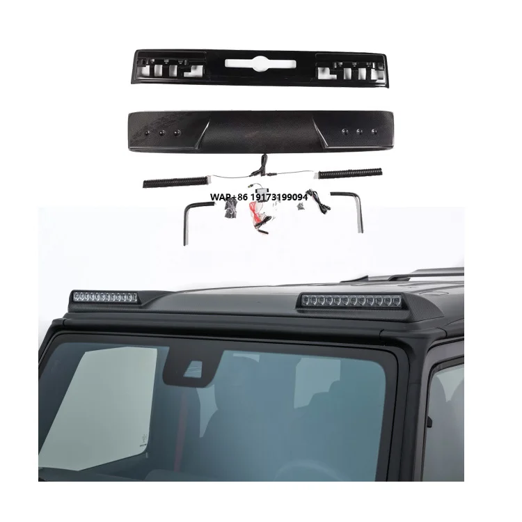 

High Quality Car Top Fog Lamps With Led Light Carbon Fiber Car Top Light for W464 2019-2025