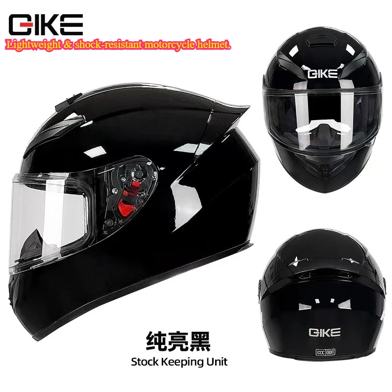 QIKE Four-season Universal for Men and Women, Stylish Vehicle Safety with Bluetooth, Full-face Motorcycle Riding Helmet view 6